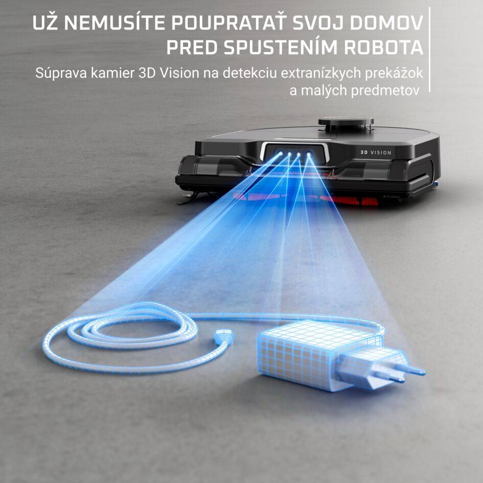 Robotický vysávač Rowenta X-PLORER S240+ AI Animal & Allergy 8000Pa RR9695WH