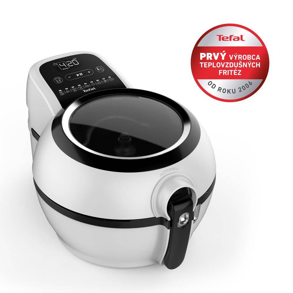 Teplovzdušná fritéza Tefal Actifry Genius FZ760030 Nerezová/Čierna