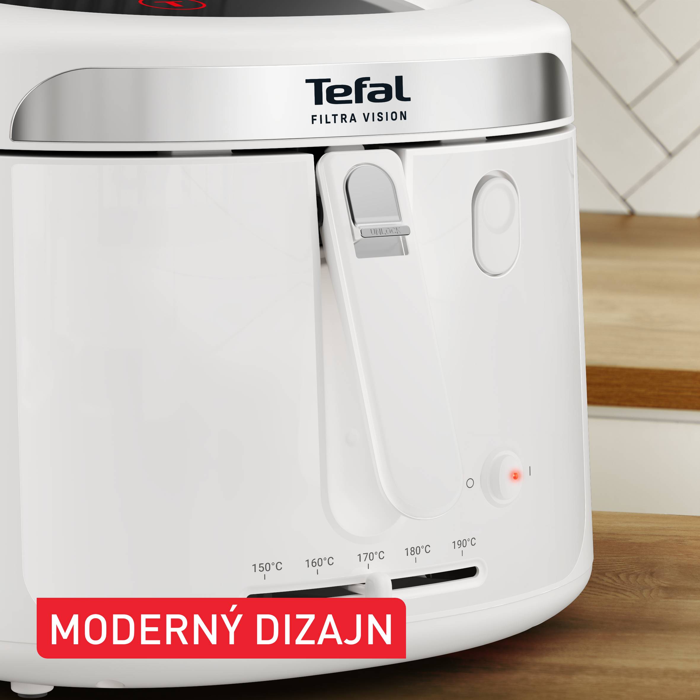 Olejová fritéza Tefal Filtra Vision FF2541E0 Biela