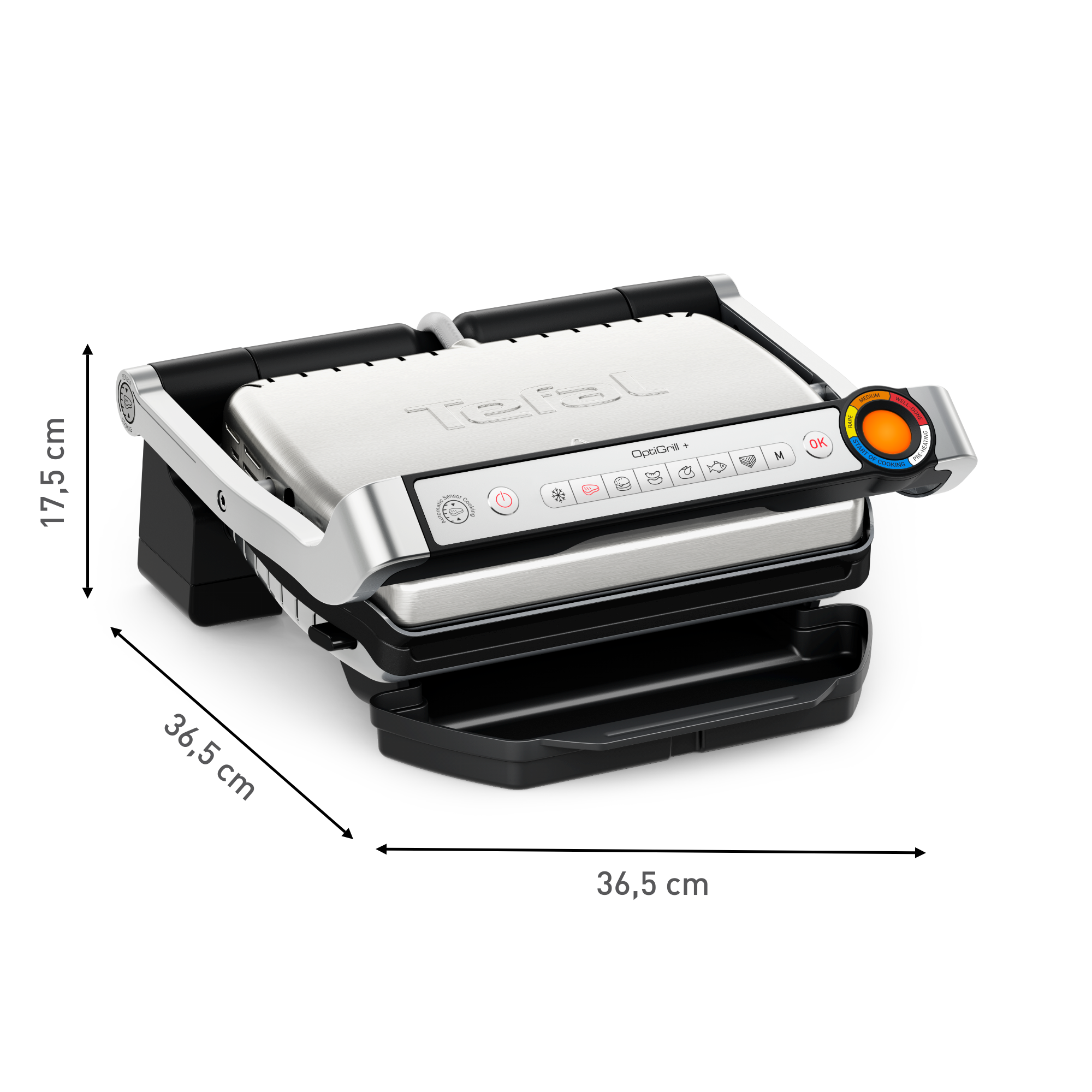 OptiGrill+ Elektrický gril Tefal GC718D10