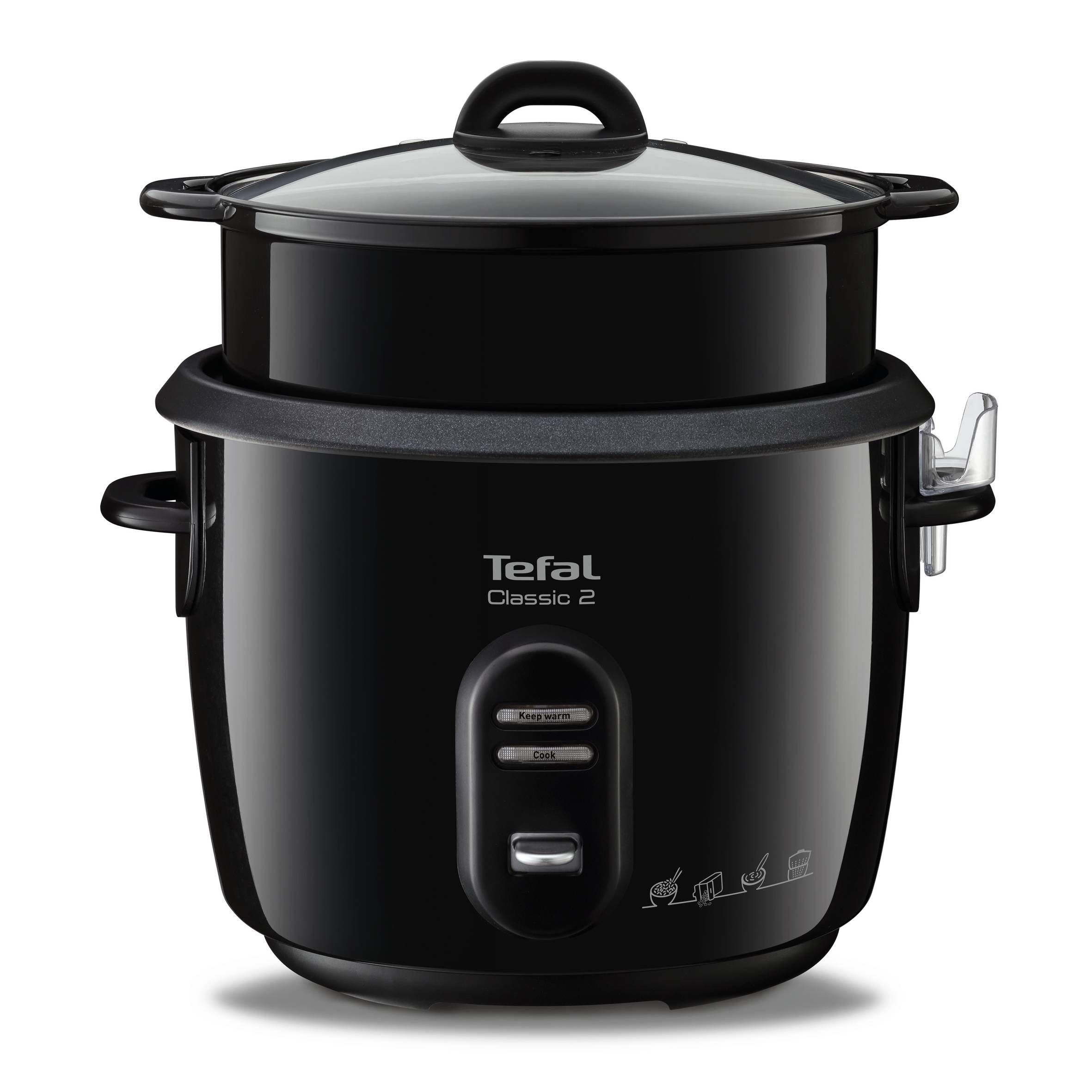 Ryžovar Tefal Classic 12 porcií RK103811 Čierny