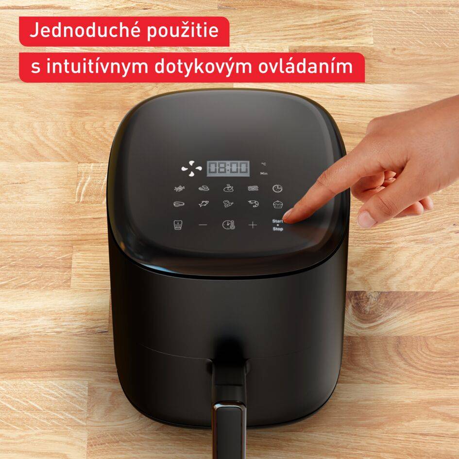  Teplovzdušná fritéza Tefal Easy Fry Compact 3 l EY145810 Čierna