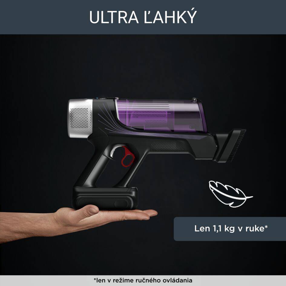 Tyčový vysávač X-Force Flex 9.60 Auto Allergy 3v1 100 AW HEPA RH2038WO