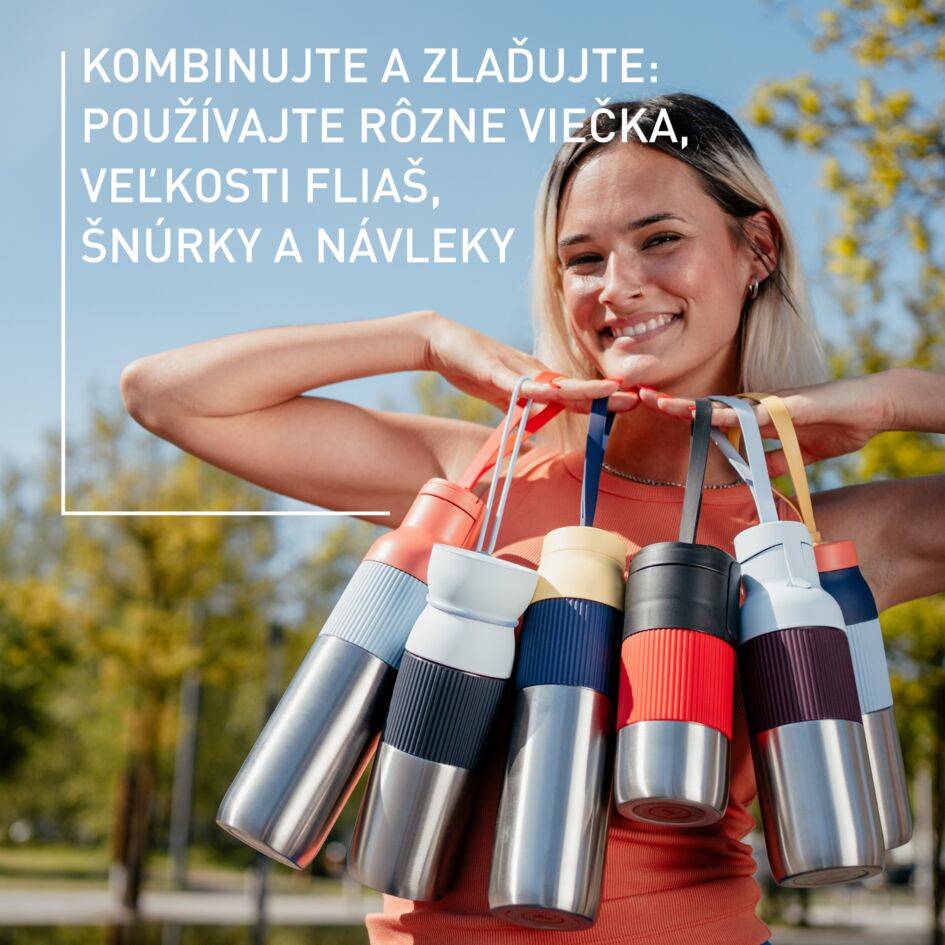 Termohrnček Tefal beYou Flip N2190310 oranžový 0,36 l