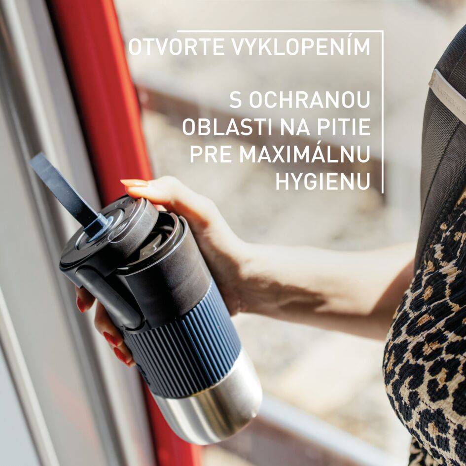 Termohrnček Tefal beYou Flip N2190110 čierny 0,36l