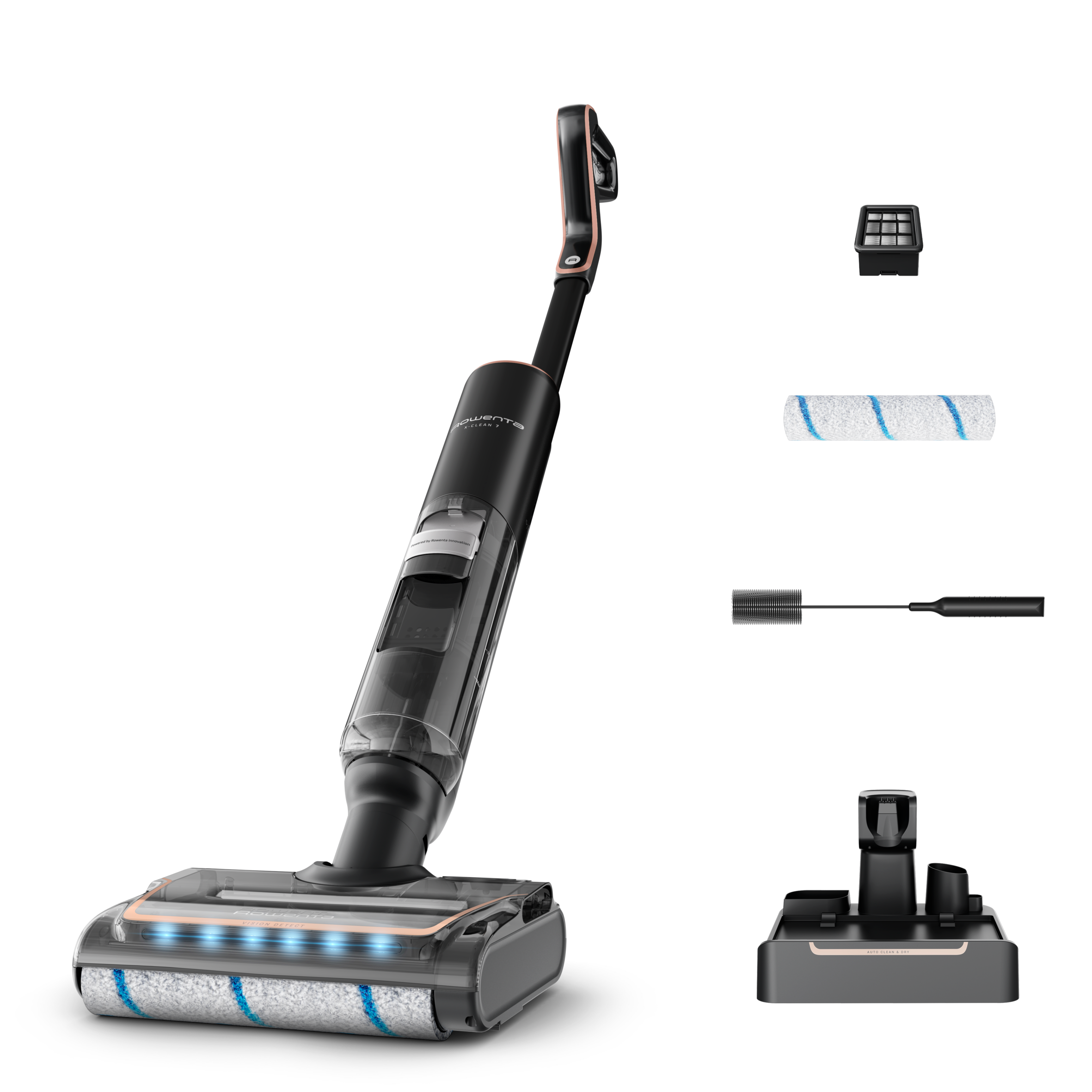 Podlahová umývačka a vysávač v jednom Rowenta X-Clean 7 Auto Wet & Dry 20 000 PA GZ5736E0