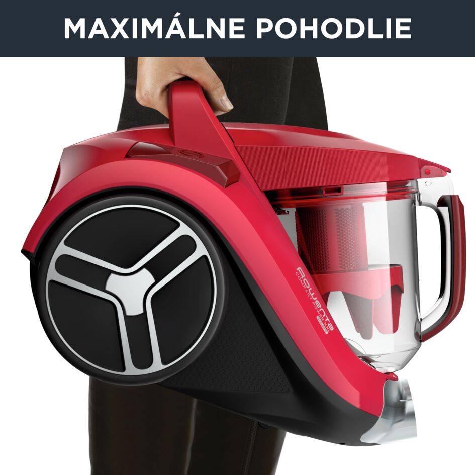 COMPACT POWER XXL CYCLONIC RO4853EA červený