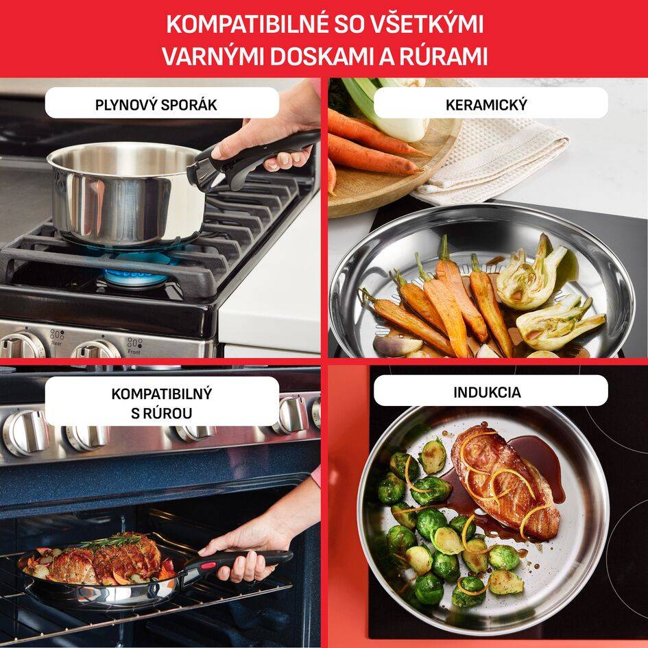 Súprava riadu Tefal Ingenio Emotion L897SJ04 20 ks