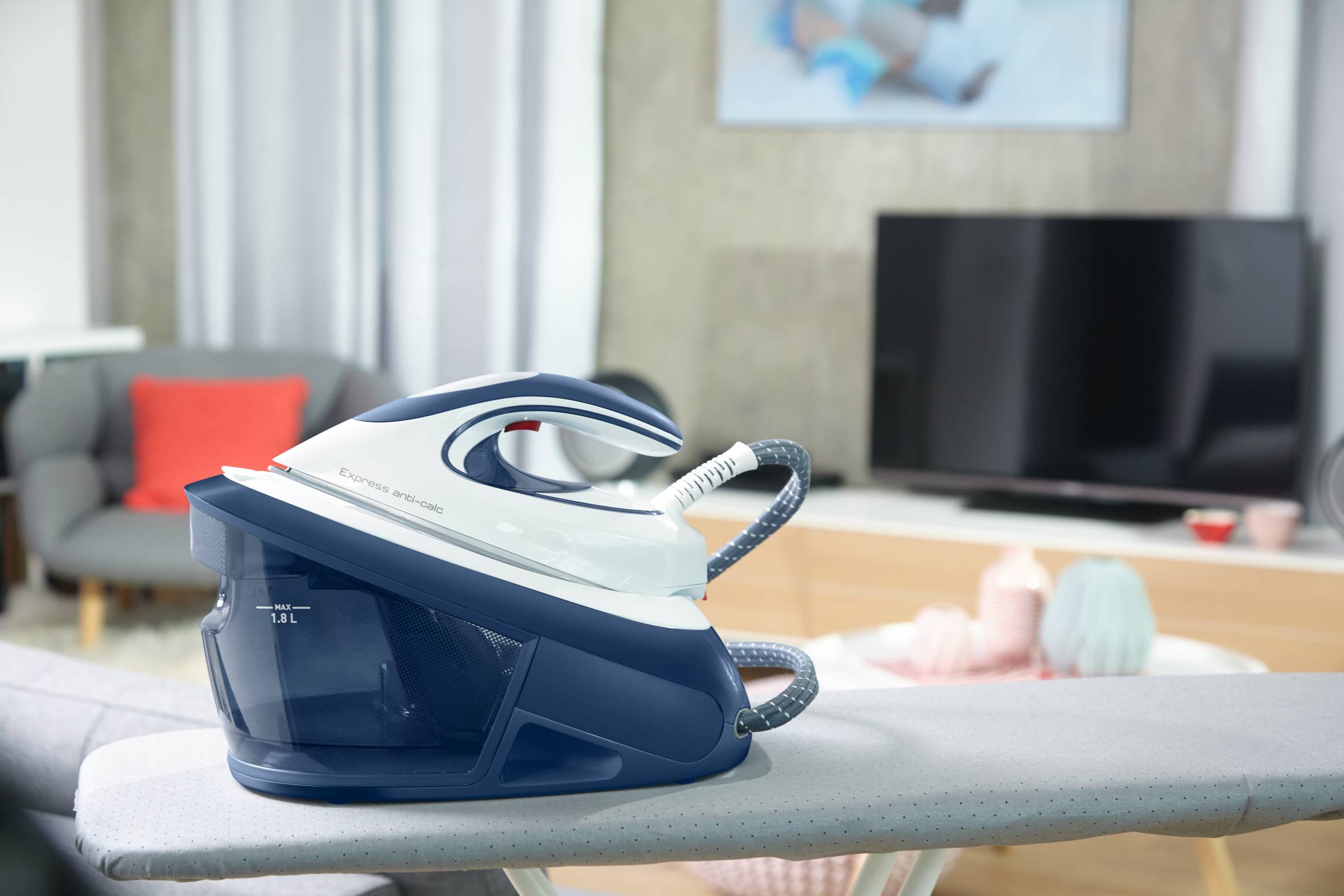 EXPRESS ANTI-CALC SV8053E0 biela a modrá