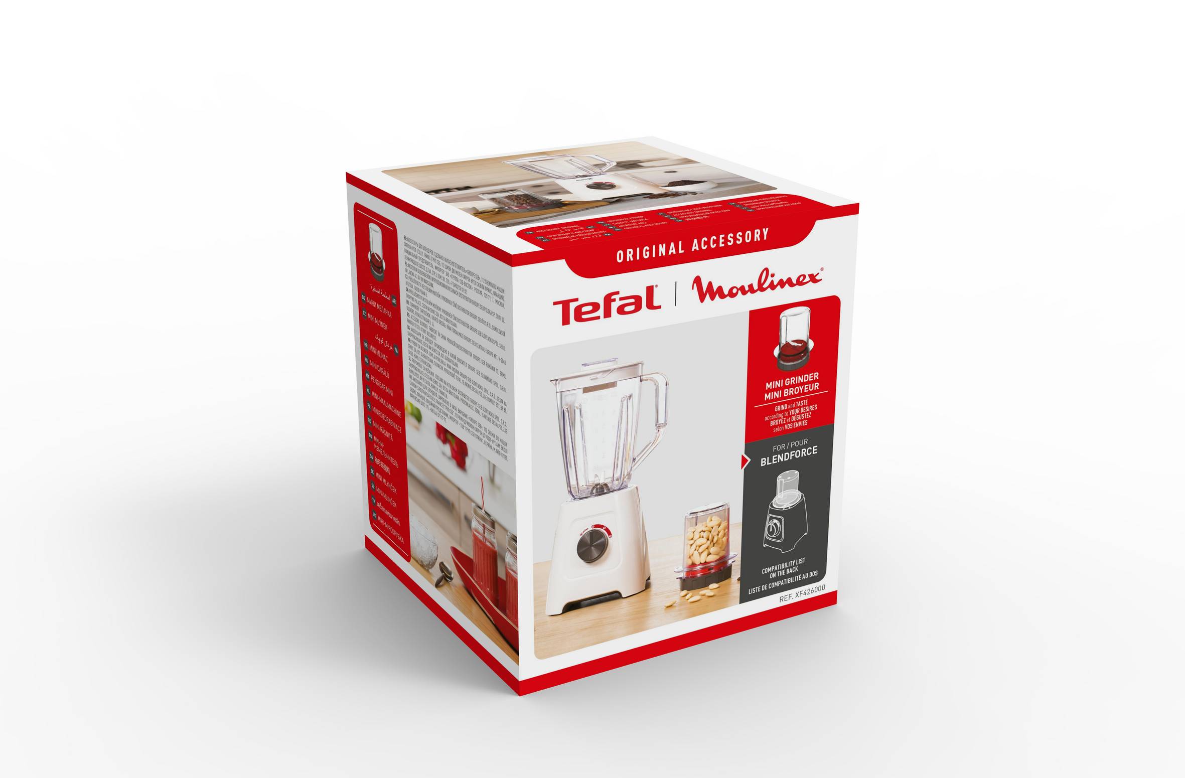 Kompletné príslušenstvo mlynčeka na kávu XF426000