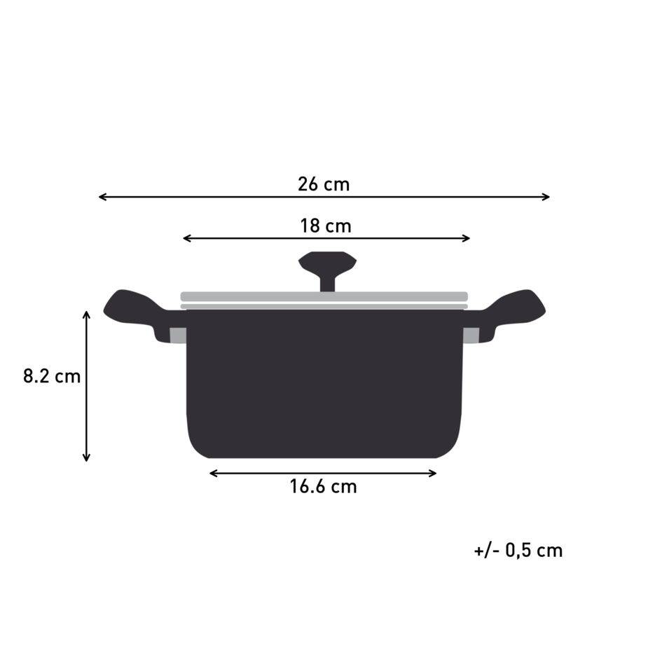 Kastról s poklicou Tefal Duetto+ 18 cm G7194356