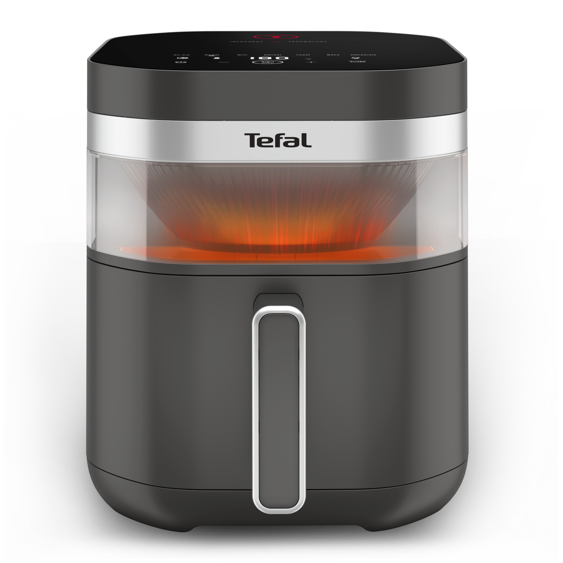 Teplovzdušná fritéza Tefal EASY FRY INFRARED 7L, EY832HE0, tmavosivá