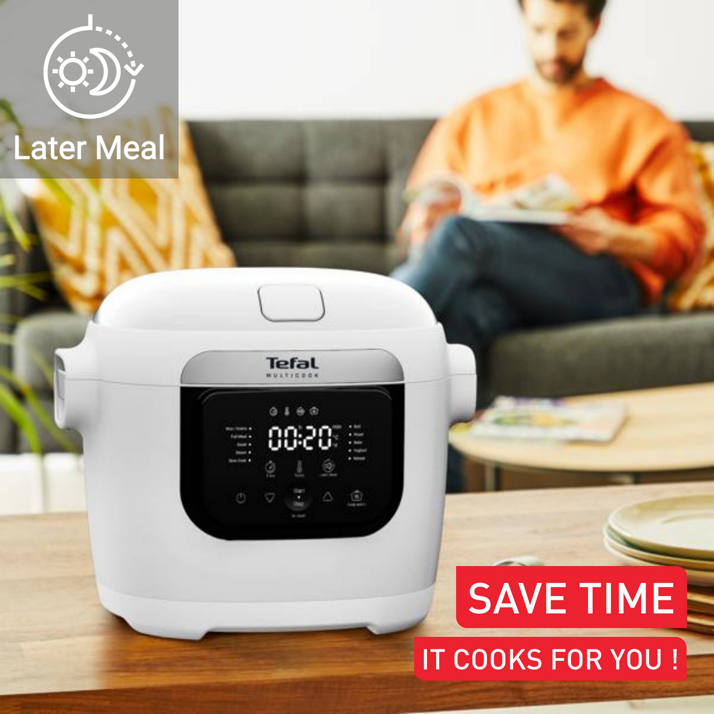 Multifunkčný hrniec Tefal Multicook Basic MY700BF0 Biela