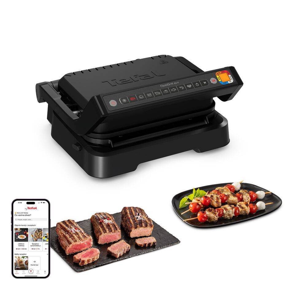 OptiGrill 2v1 čierny GC772830