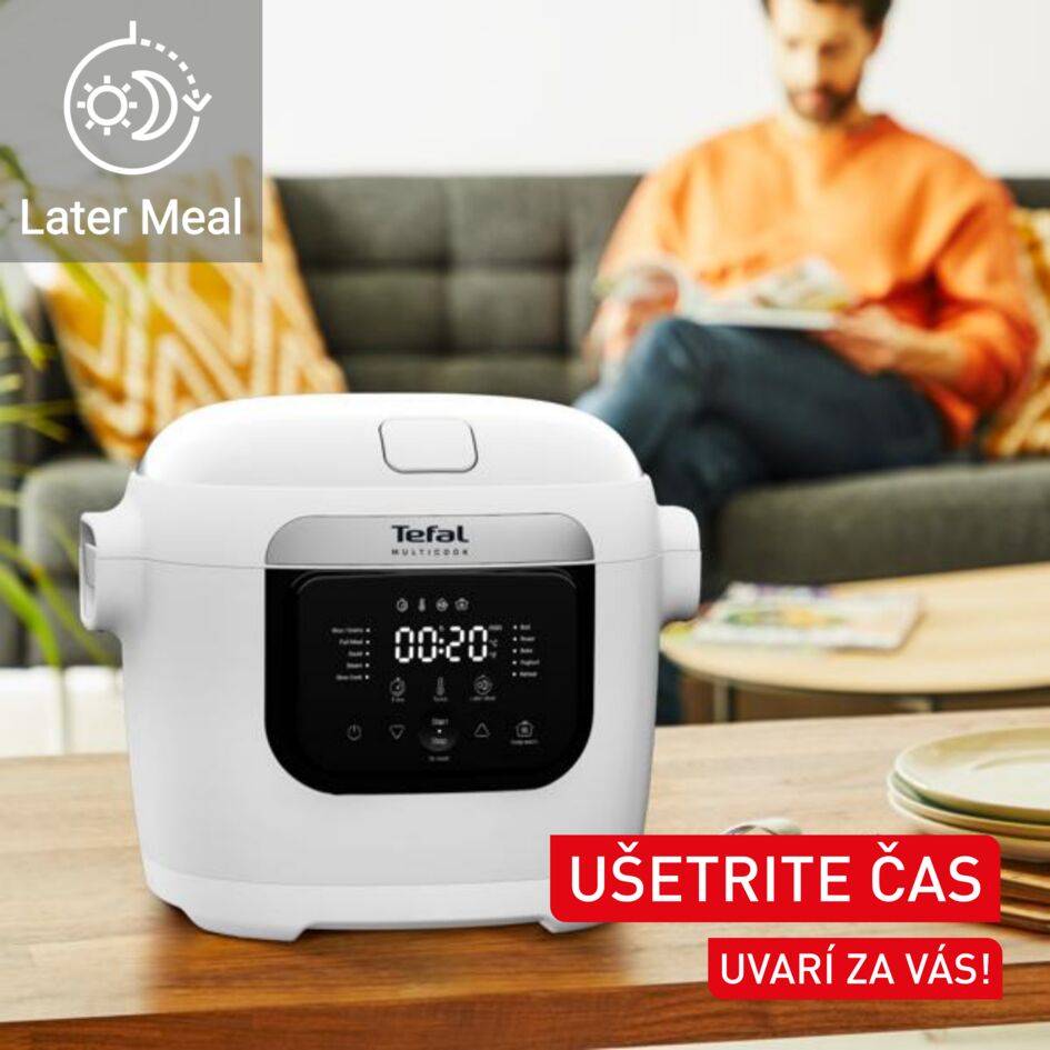 Multifunkčný hrniec Tefal Multicook MY700BF0 Svetlošedý