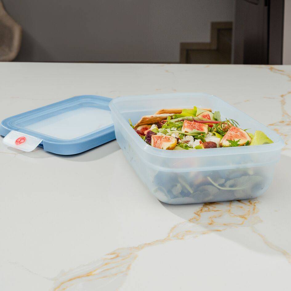 N1210810 oneClick dóza na potraviny Tefal obdĺžniková 1,2 l oranžová