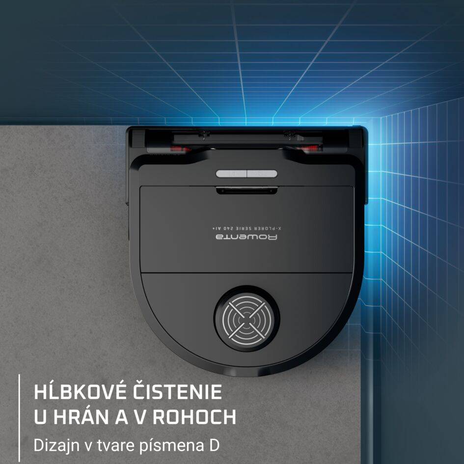 Robotický vysávač Rowenta X-PLORER S240+ AI Animal & Allergy 8000Pa RR9695WH