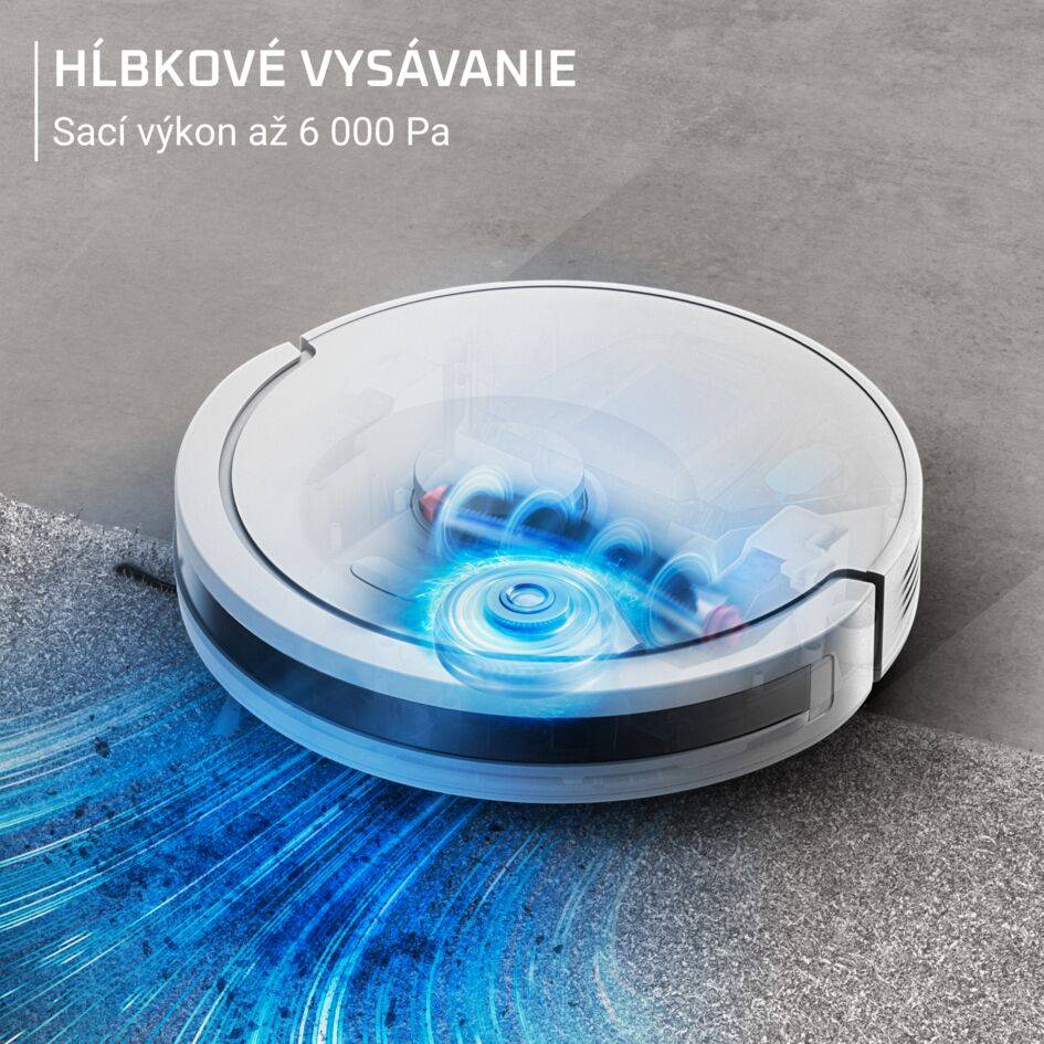 Robotický vysávač Rowenta X-PLORER S90 Animal 6000 PA RR8777WH