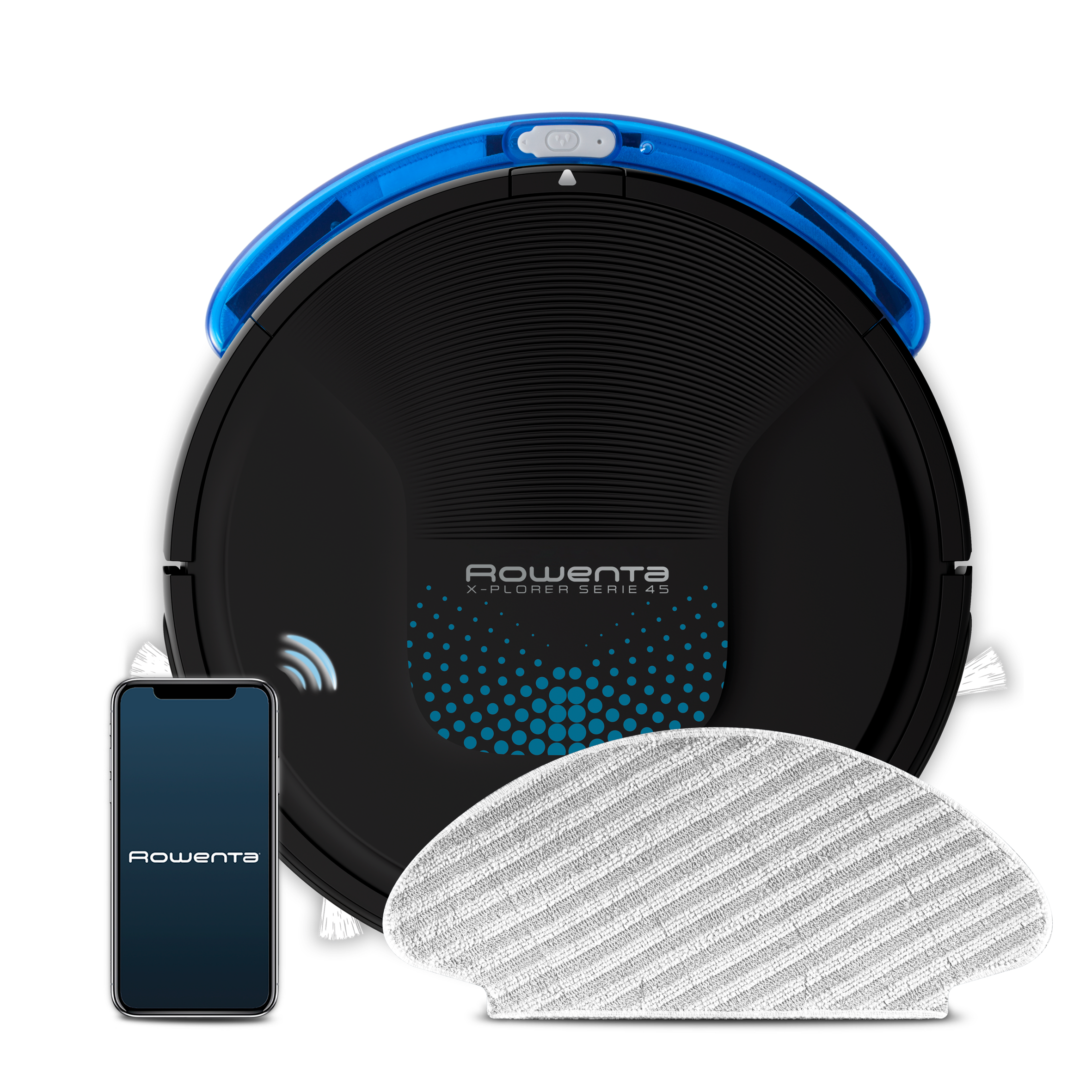 Robotický vysávač Rowenta X-plorer S45 Aqua 4v1 RR8275WH