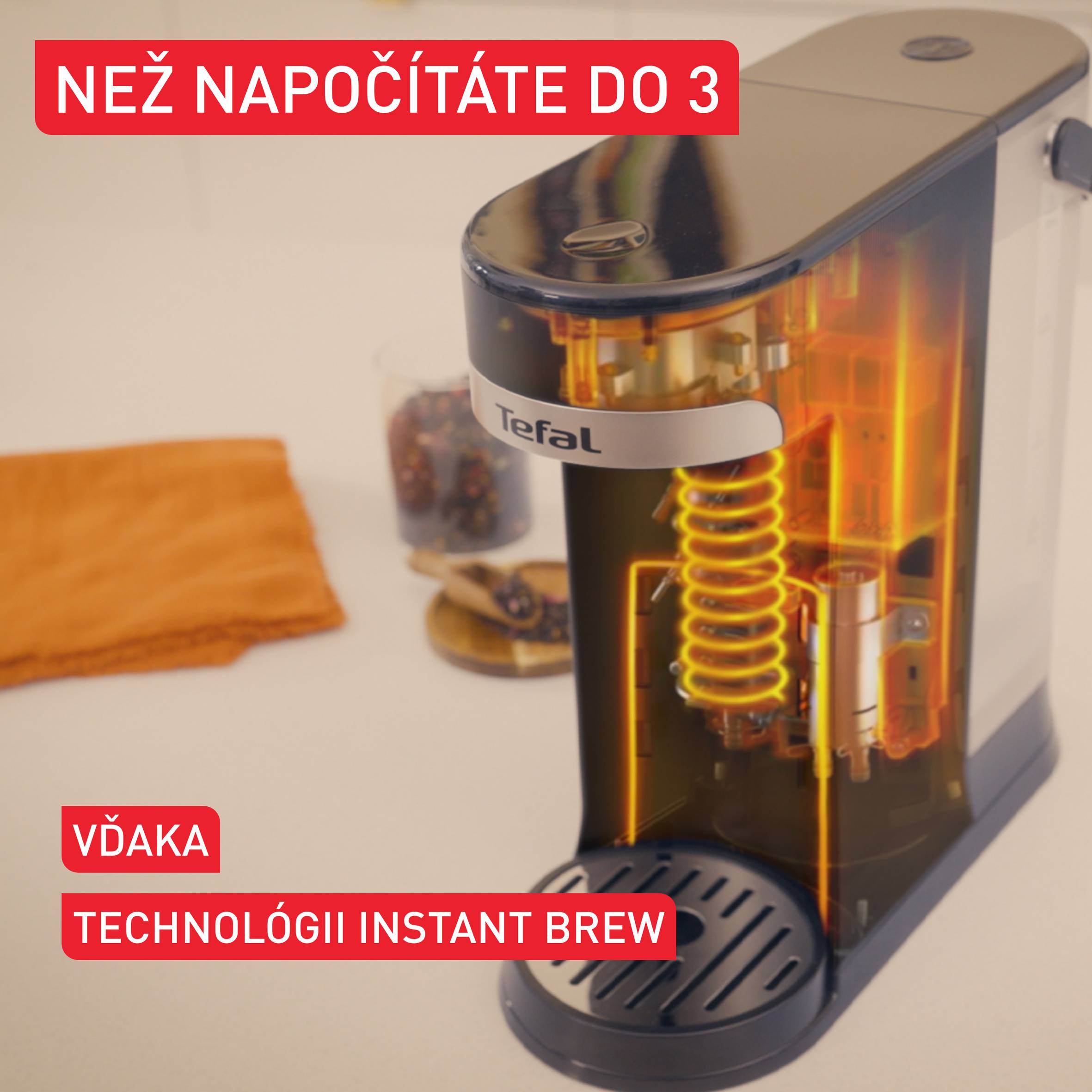 Výdajník vody Tefal Instant Hot Water BR3508