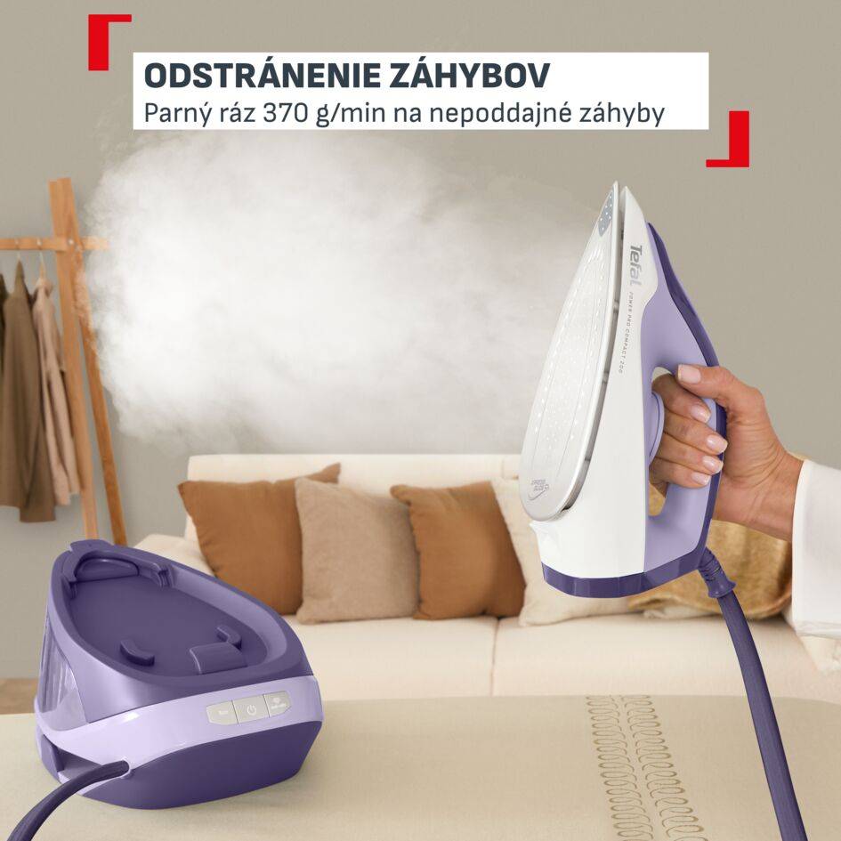 Tefal Power Pro Compact 200, parný generátor, rýchle žehlenie a kompaktný dizajn