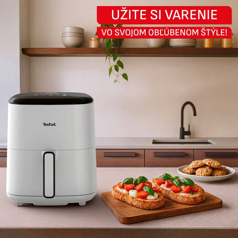 Teplovzdušná fritéza Tefal Easy Fry POP 5 l EY245GE0 Svetlosivá