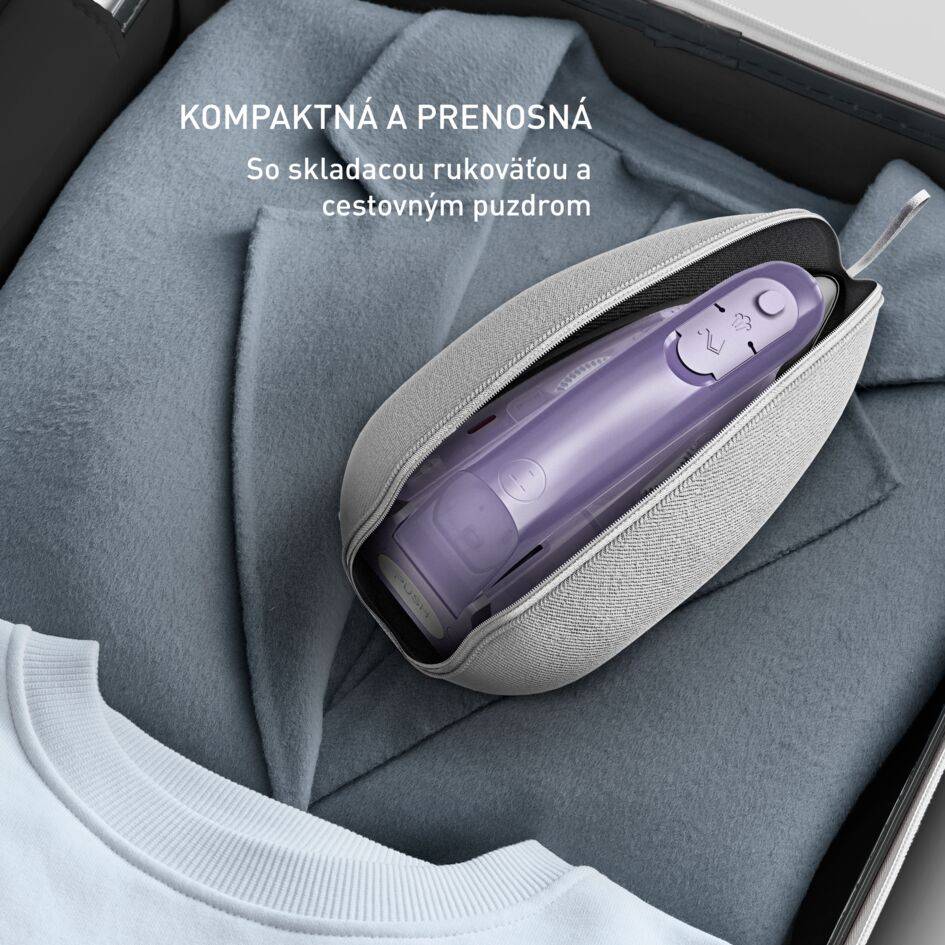 Naparovacia žehlička Tefal First Class DB1612E0 Fialová/Biela