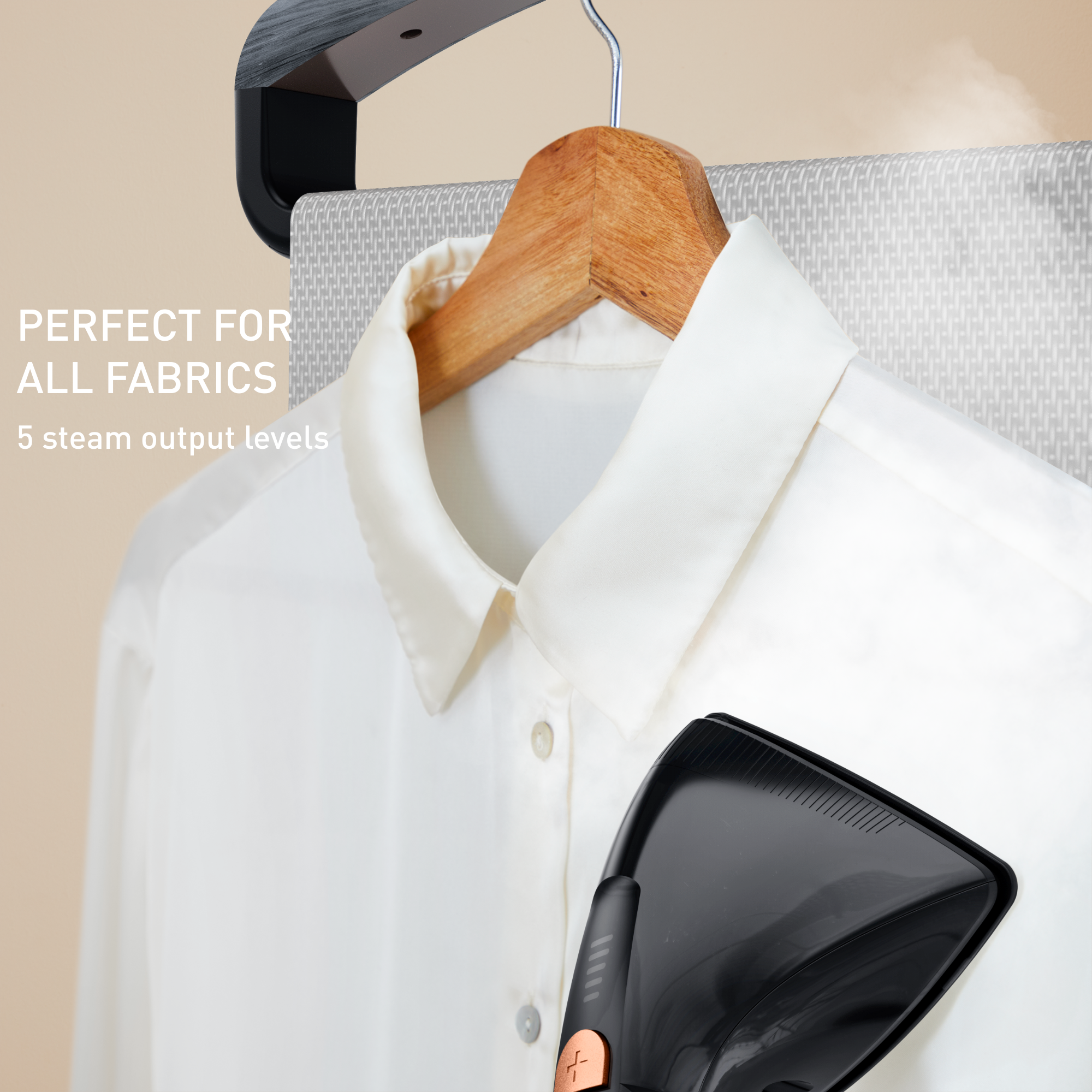 IT8480 Tefal Pro Style Care stojanový naparovač čierny/bronzový