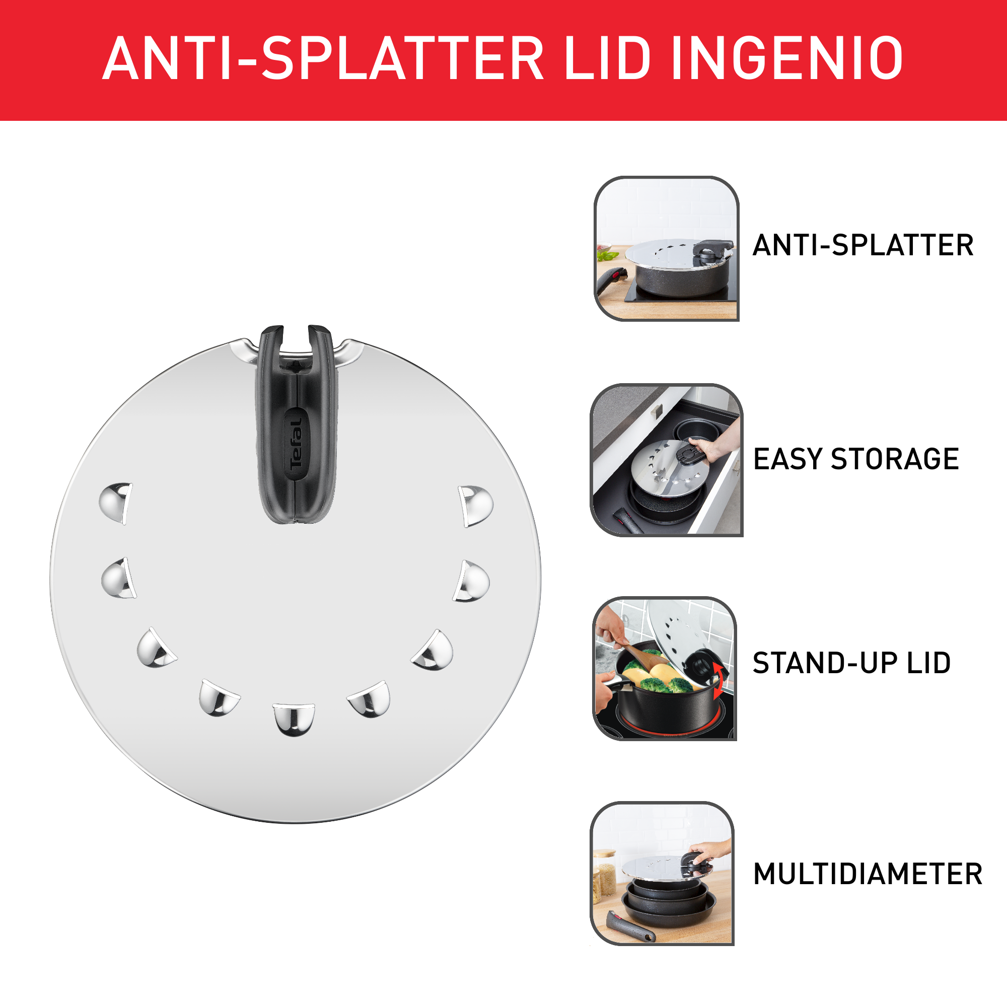 Anti-Splatter Lid 20/28 cm