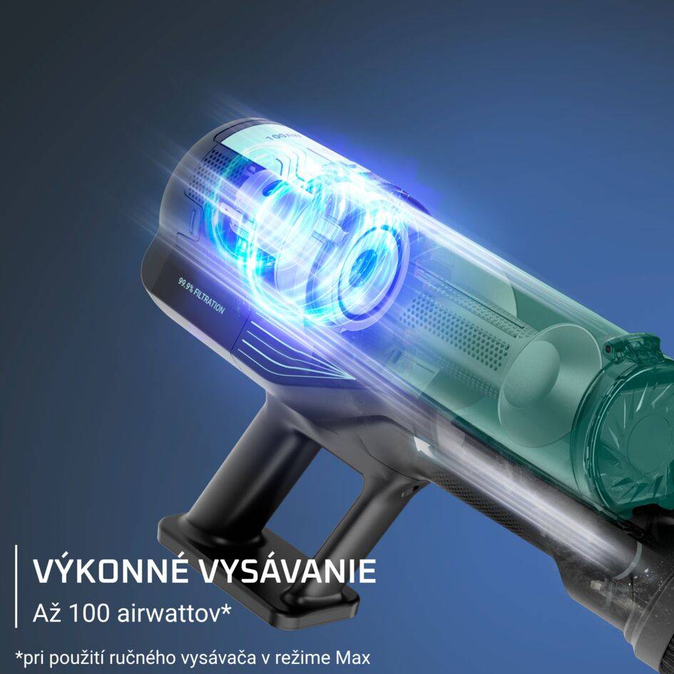 Tyčový vysávač X-Force 8.80 Allergy 3v1 100 AW RH1831E0