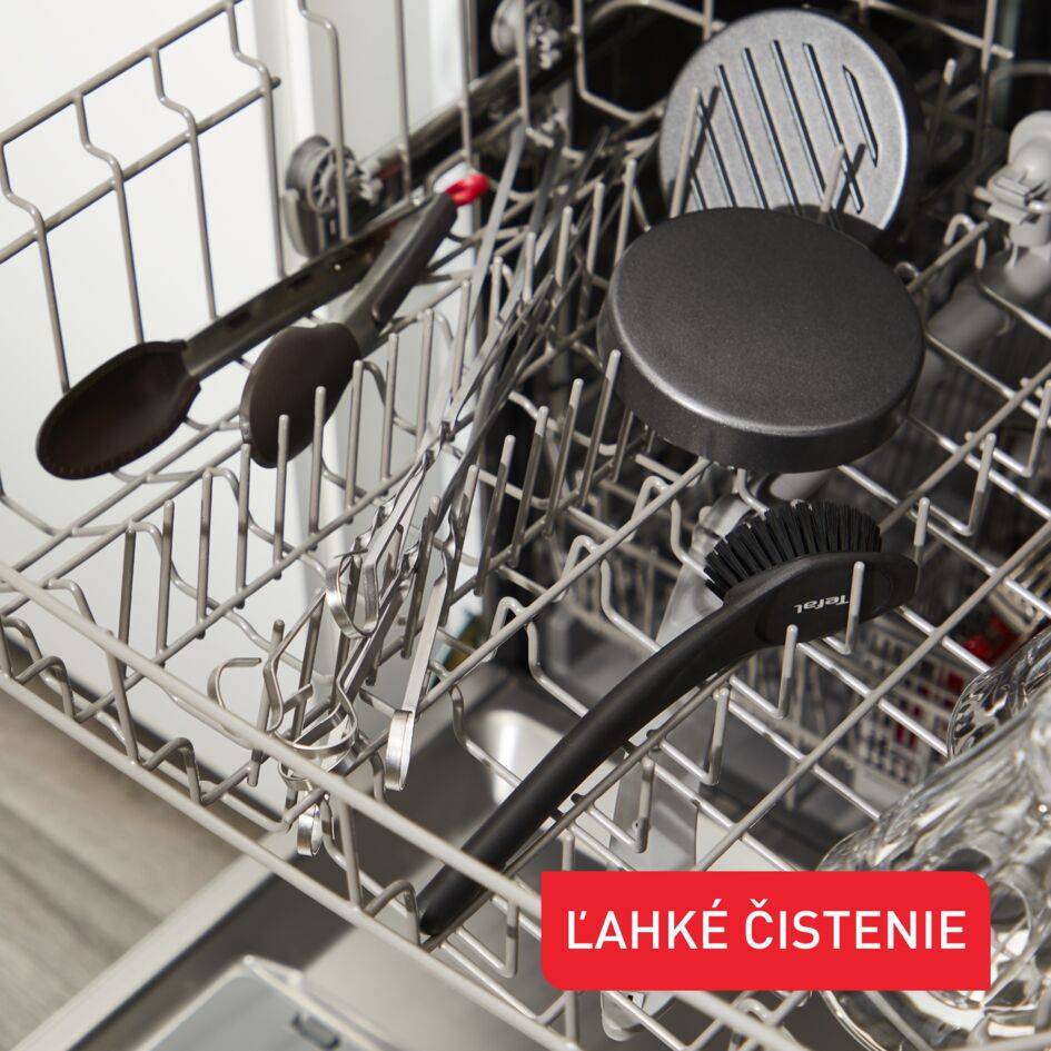 Kliešte Tefal K1182034 Nerezové/Čierne 25 cm