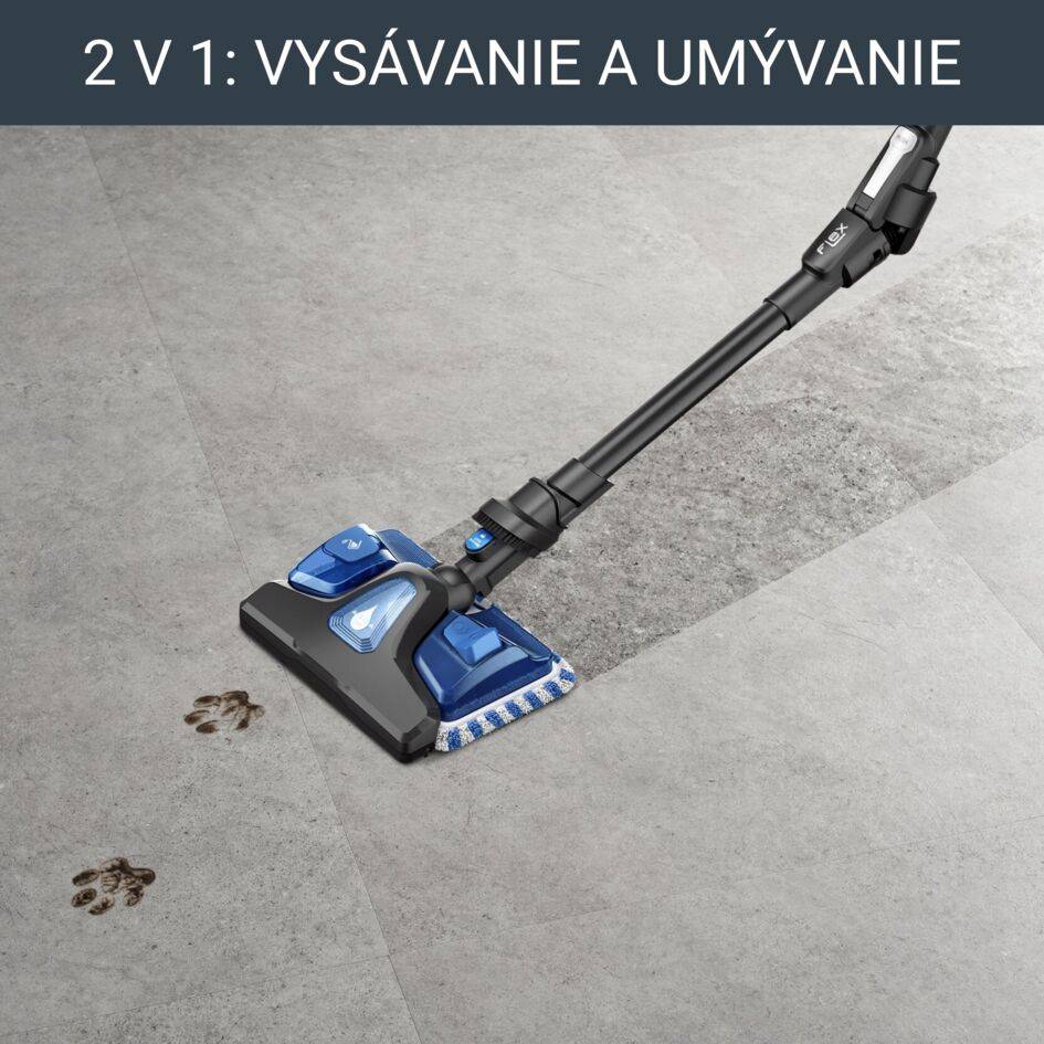 Tyčový vysávač X-FORCE FLEX 9.60 Auto Animal AQUA 4v1 100AW RH20C7WO