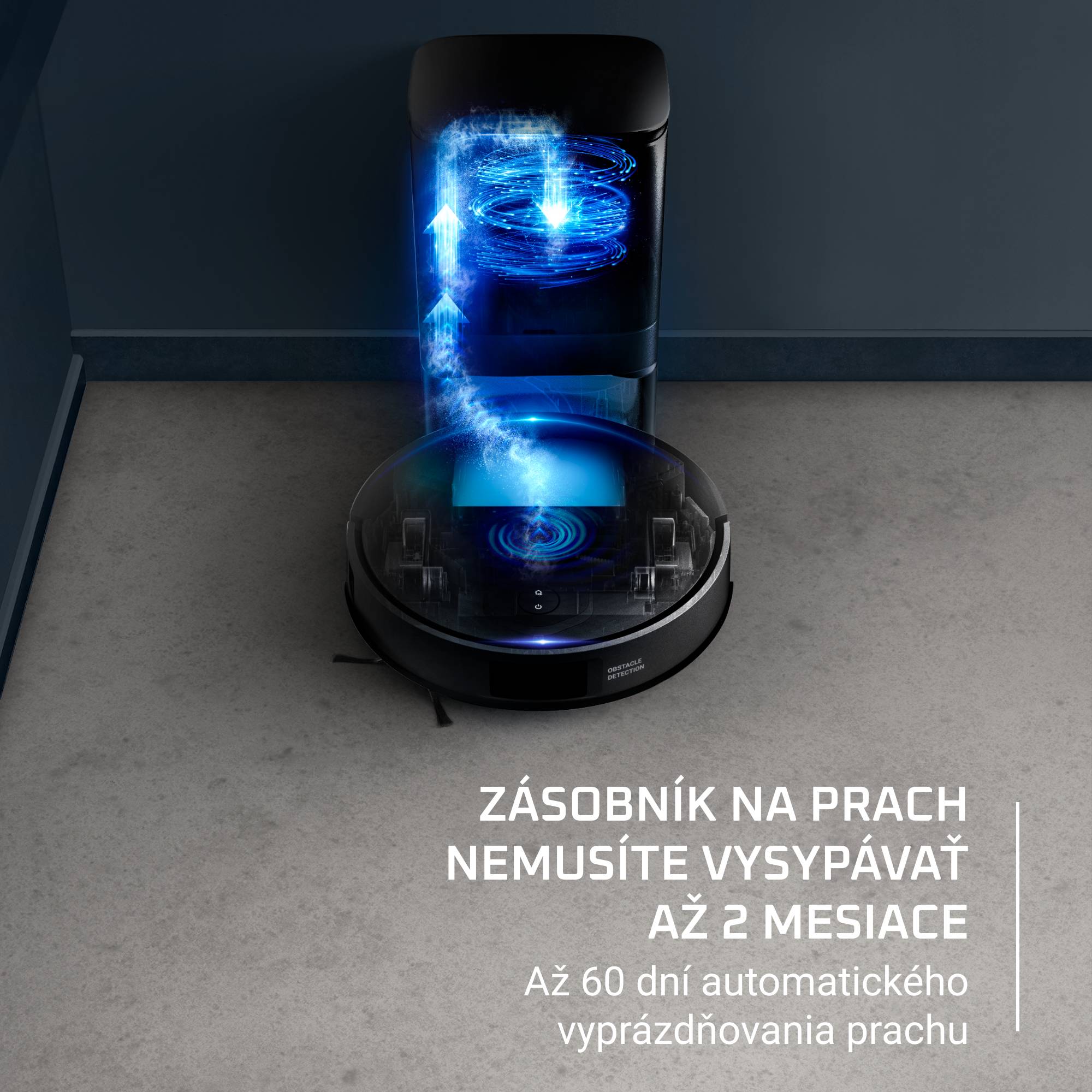 Robotický vysávač X-PLORER S135+ Detect 5000 PA RR91D5WH