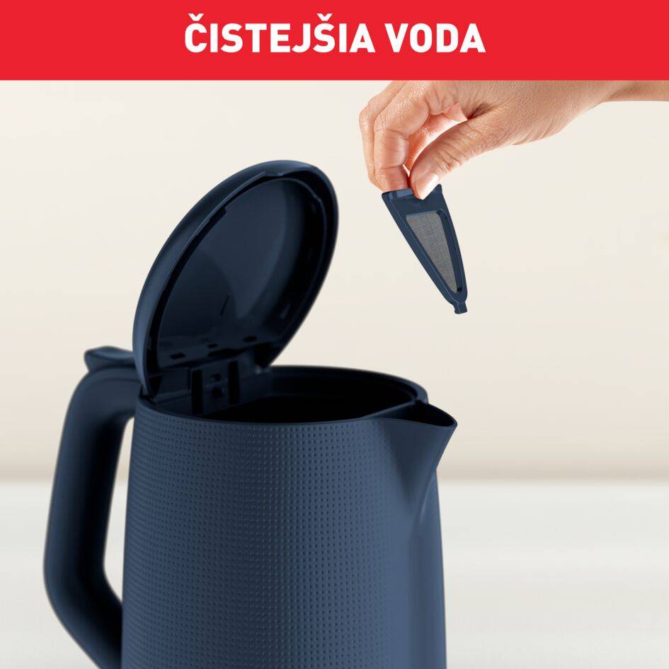 Rýchlovarná kanvica Tefal Morning KO2M0410 Modrá 1,7 l