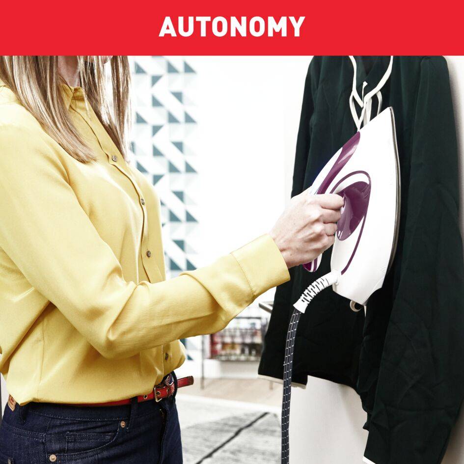 Parný generátor Tefal Express Anti-Calc SV8054E0 Fialový/bielý