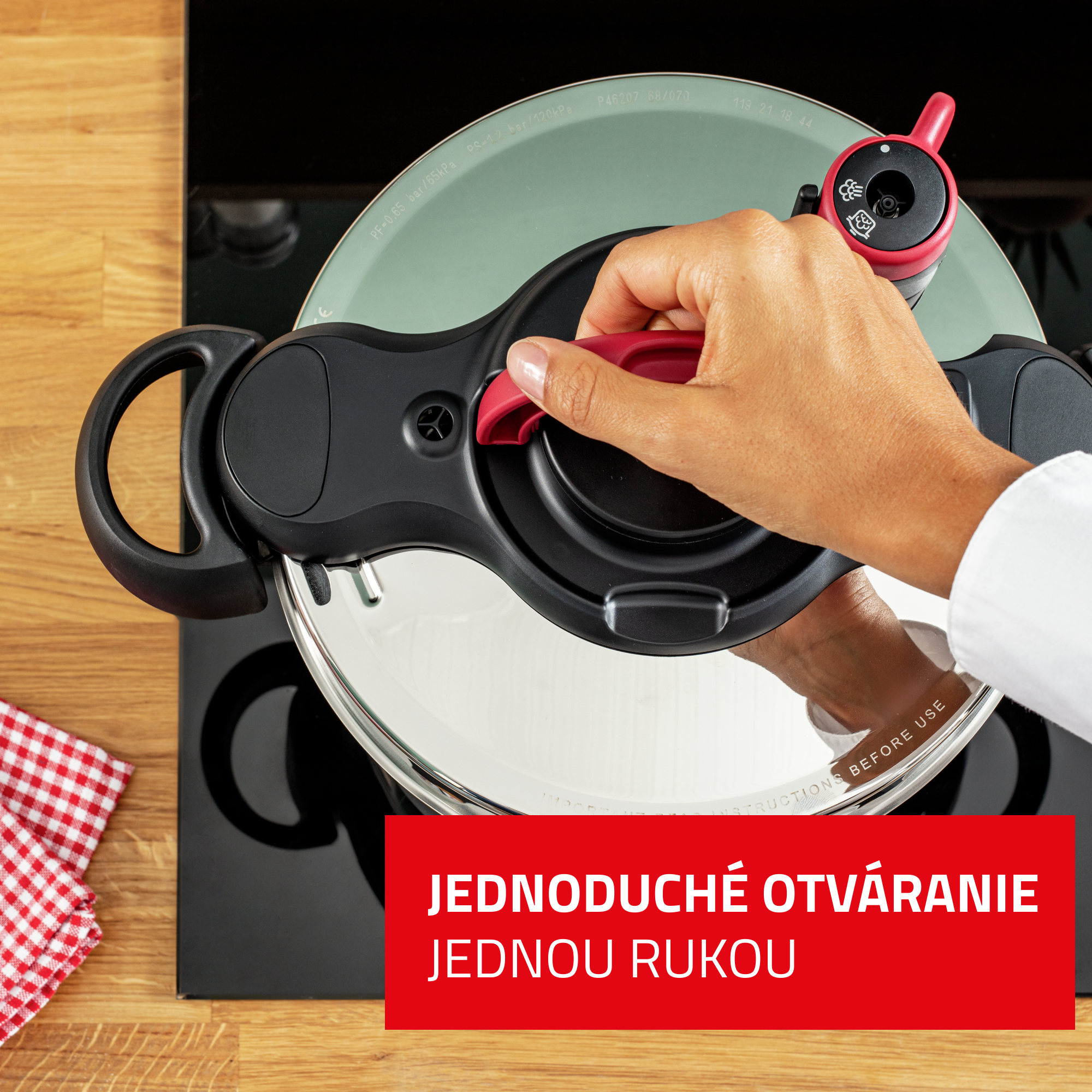Tlakový hrniec Tefal ClipsoMinut’ Easy 6L P4620768